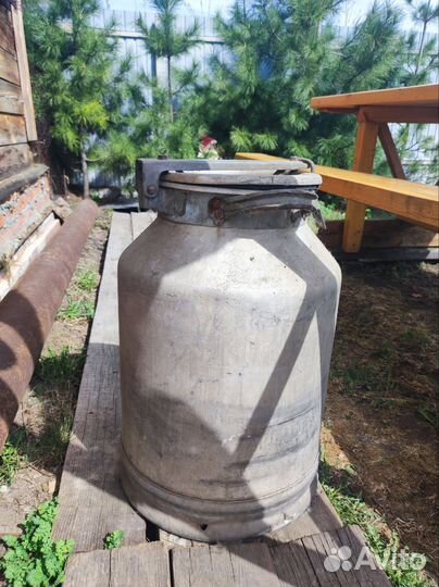 Фляга алюминиевая бу 40л