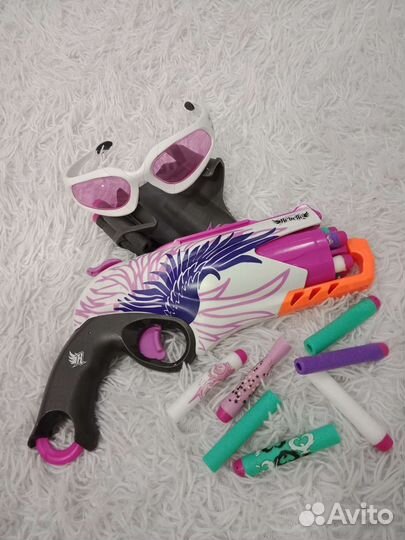 Бластер нерф для девочек