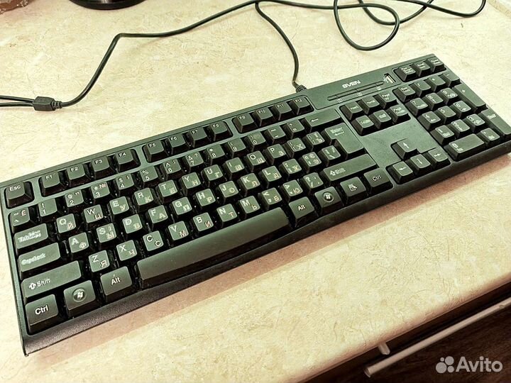Клавиатура Sven standard 304 USB+hab