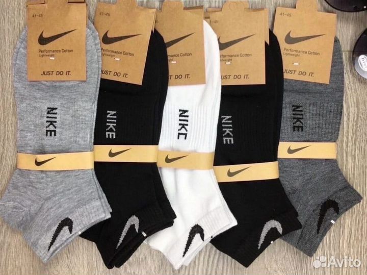 Носки nike низкие