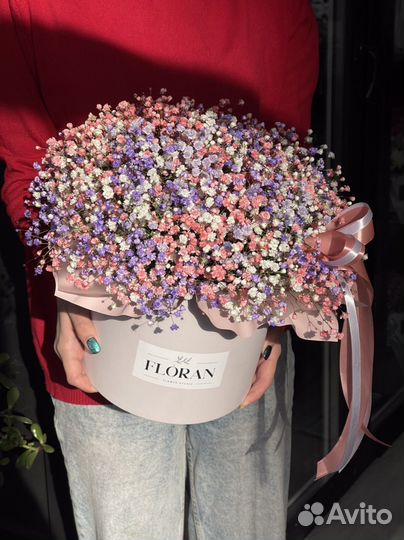 Гипсофила букет цветы доставка