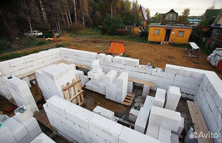 Газосиликатные блоки Газобетон Пенобетон