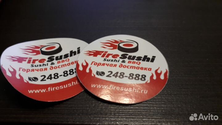 Фото и надписи на изделиях