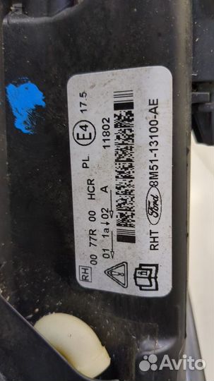 Фара (передняя) Ford Focus 2, 2010