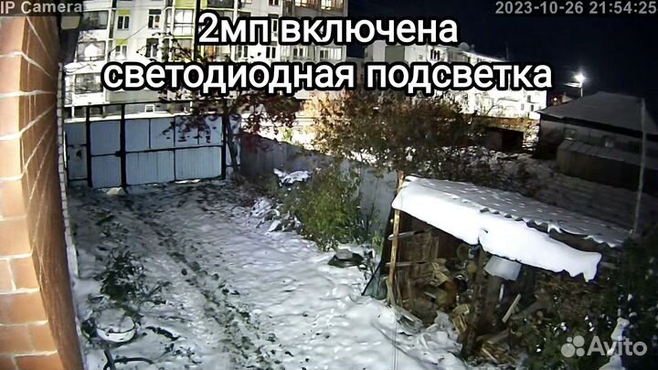 Камера видеонаблюдения уличная поворотная WiFi 4G