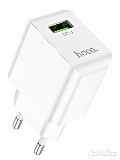 Быстрое Зарядное Устройство hoco C98A/QC3.0/3A/18W