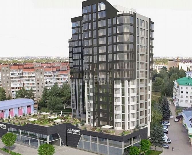 1-к. квартира, 60,1 м², 5/15 эт.