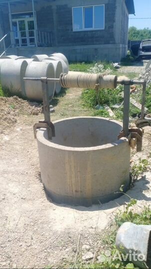 Питьевые колодцы под ключ Чистка, углубление