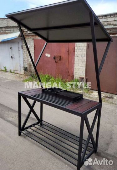 Мангалы в стиле лофт