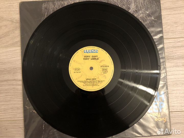 Lp Uriah Heep - Very 'eavy Very 'umble