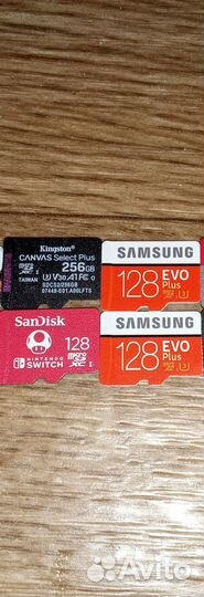 256,128Gb Samsung Evo Plu Карта памяти MicroSD