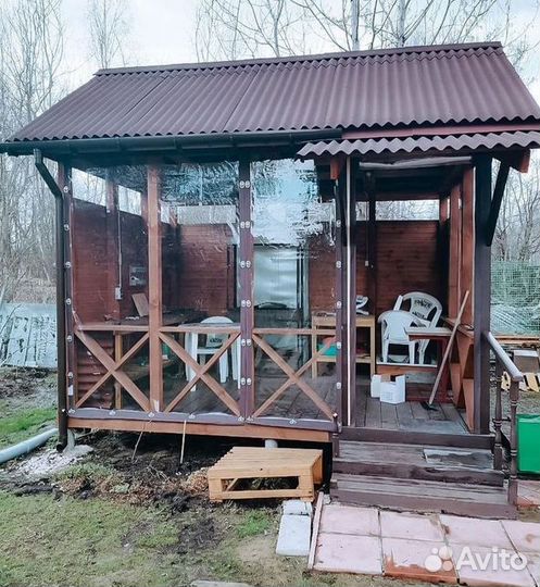 Мягкие окна для дачи