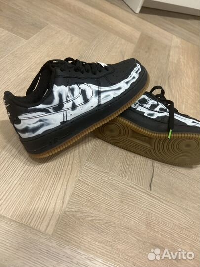 Кросовки nike air скелеты детские