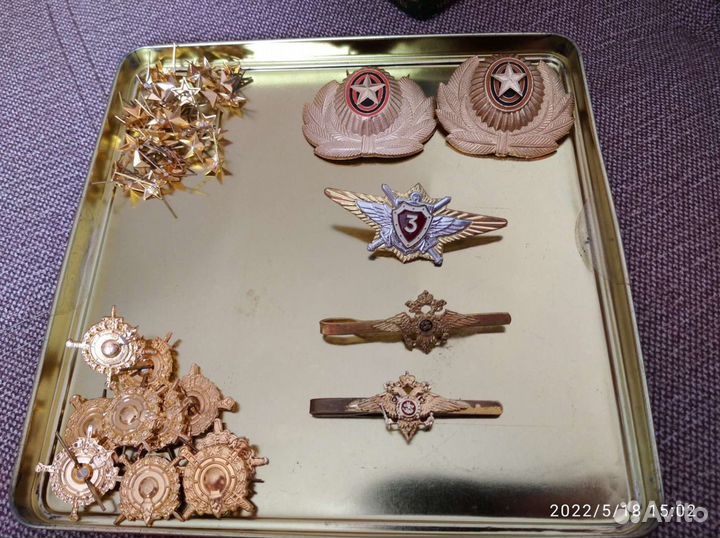 Фурнитура, звёзды, петлицы, какарды, закрепки