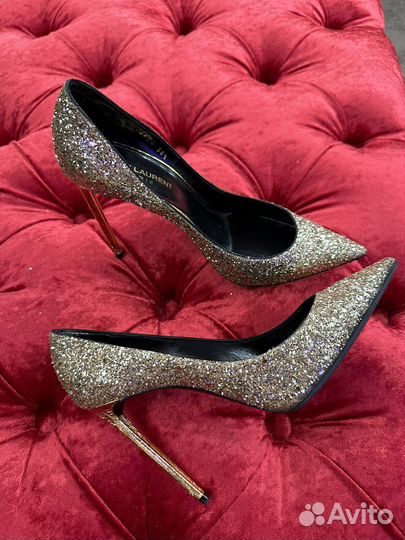 Saint laurent туфли 38.5