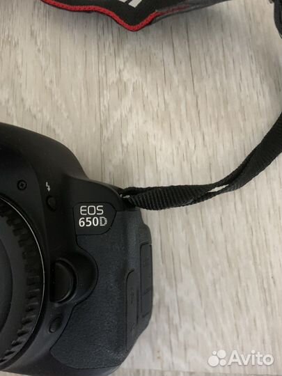 Зеркальный фотоаппарат canon 650d