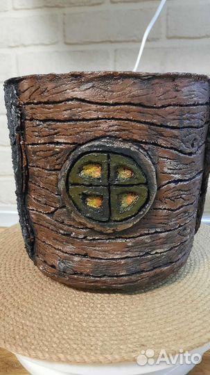 Вазон из бетона