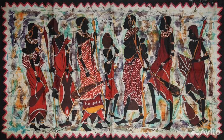 Африка. Батик африканский большой