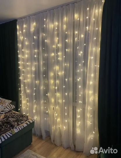 Гирлянда штора