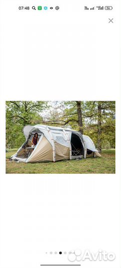 Палатка для кемпинга Decathlon Air 6.3 надувная
