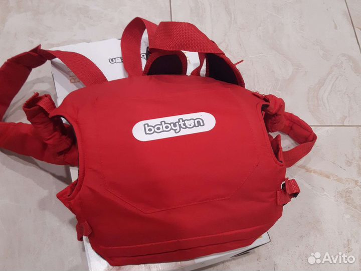 Рюкзак-переноска Babyton Blume Красный