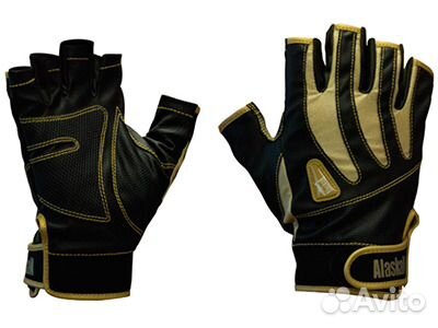 Перчатки спиннингиста alaskan Беспалые