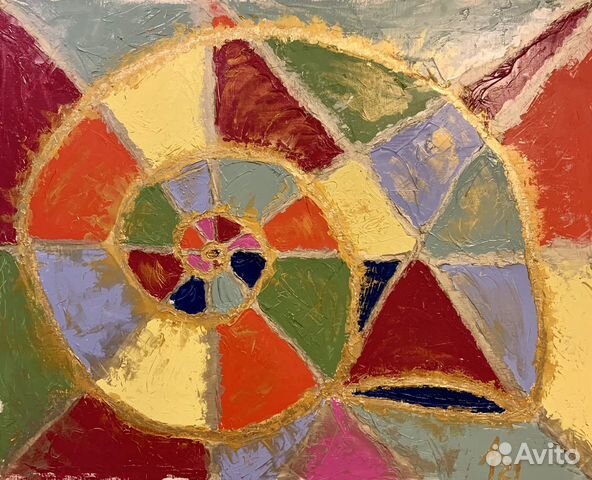 Большая картина на холсте