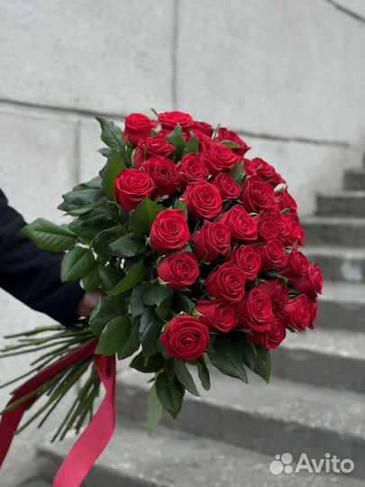 Цветы с доставкой, розы свежие