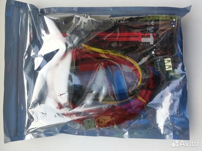 Райзер 009S molex PCI-E 1X - 16X PCI-E
