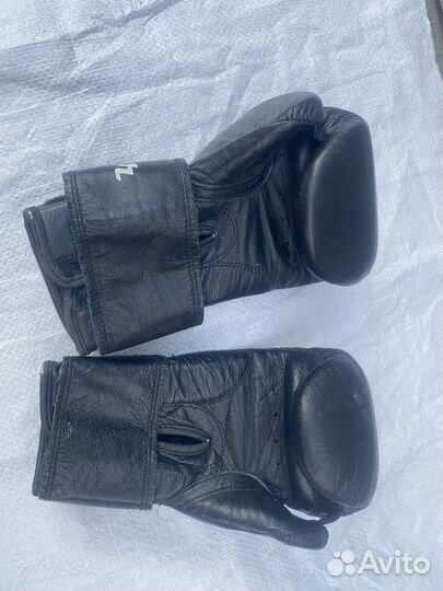 Перчатки боксерские 6 O.Z кожаные