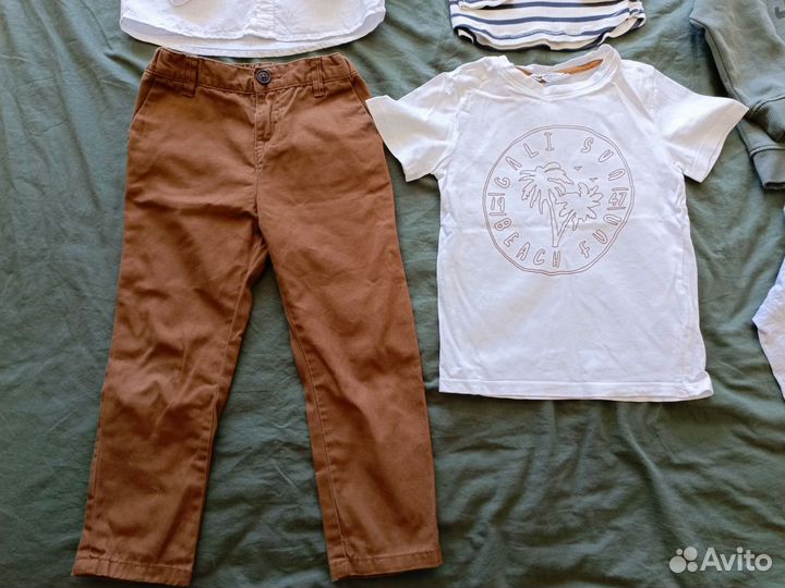 Вещи пакетом на 104-110см