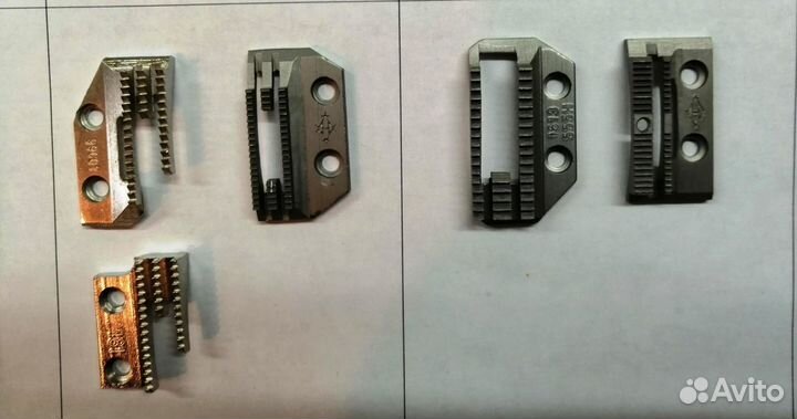 Пластины игольные для промышленных швейных машин