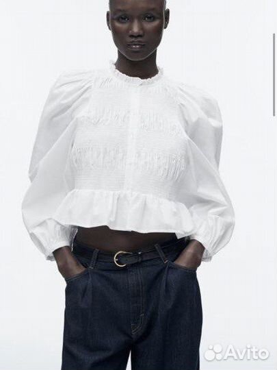 Женская рубашка блузка zara s