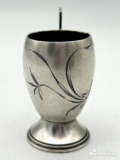 Чарка, серебро 84 проба. Вес 27,7 гр., объем 20 мл