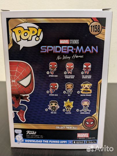 Funko pop Spider-Man No Way Home 1158