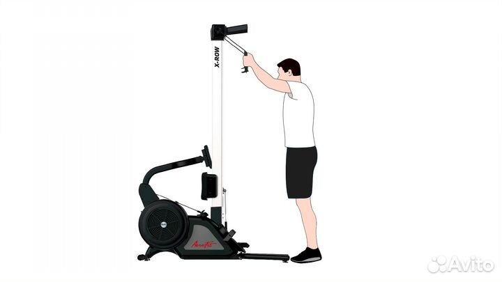 Профессиональный лыжно-гребной тренажёр Aerofit X