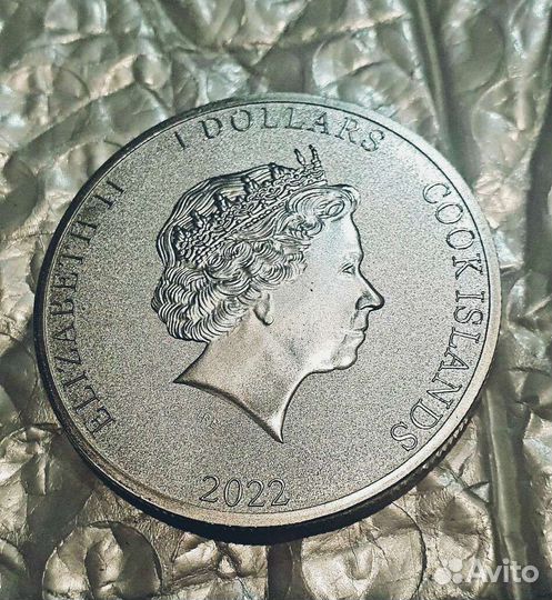 Монета Острова Кука 1 доллар