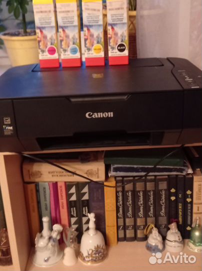 Цветной струйный принтер canon