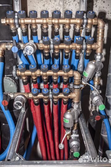 Монтаж сантехники водоснабжения в новостройке