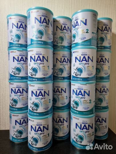 Nan 1,2,3 Opti pro (большое количество)