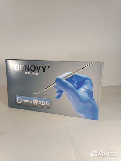 Перчатки нитриловые benovy
