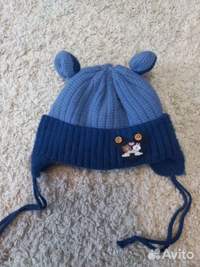 Шапка детская зимняя для мальчика