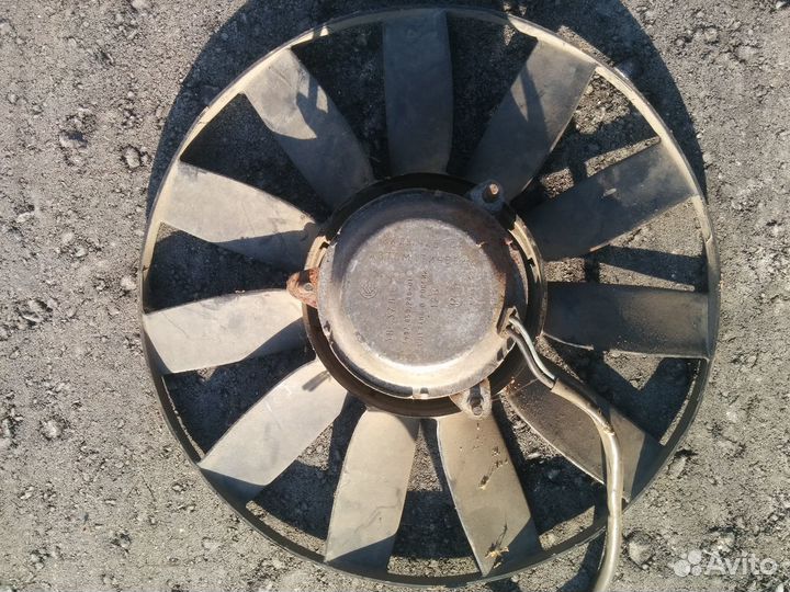 Вентелятор радиатора и вентелятор печки