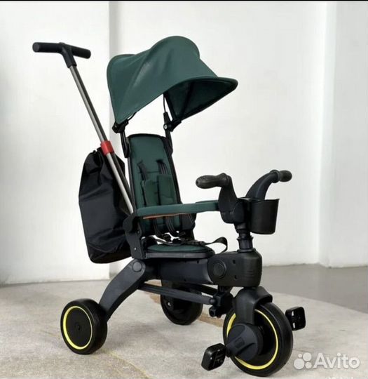 Велосипед трехколесный складной