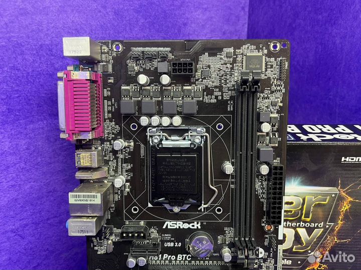 Материнская плата 1150 b85 ASRock