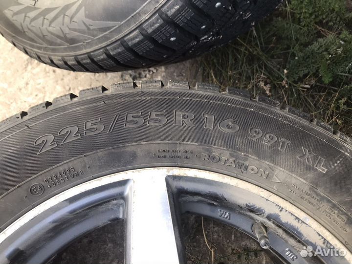 Колеса в сборе r16 зимние 5 112