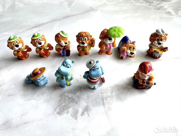 Киндер сюрприз 90-х игрушки из киндера ретро