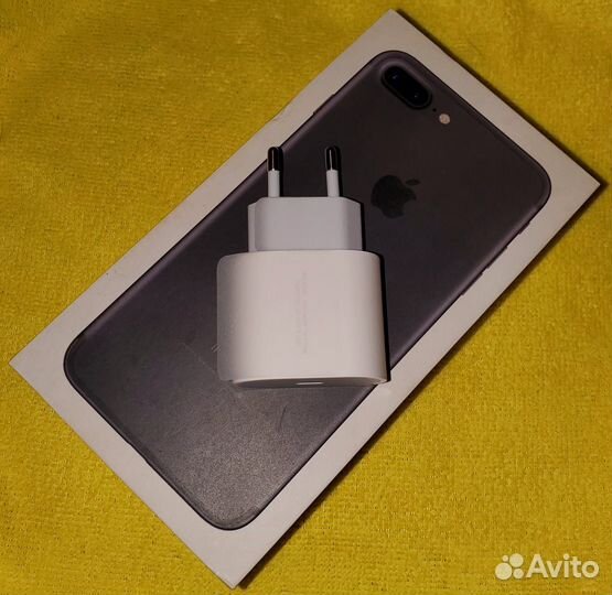 Быстрая зарядка на iPhone оригинал