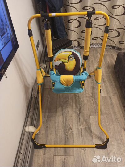 Детские напольные качели