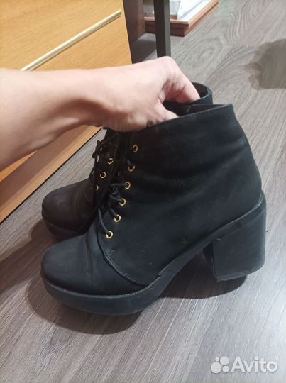 Ботинки,ботильоны нубук